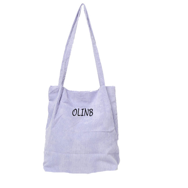 여성 코듀로이 백 Women Corduroy Bag