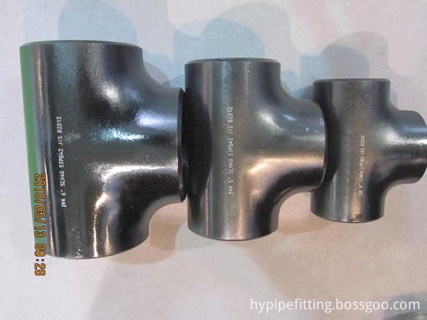 A234 WPB Butt Welded Tee A234 WPB Butt Welded Tee