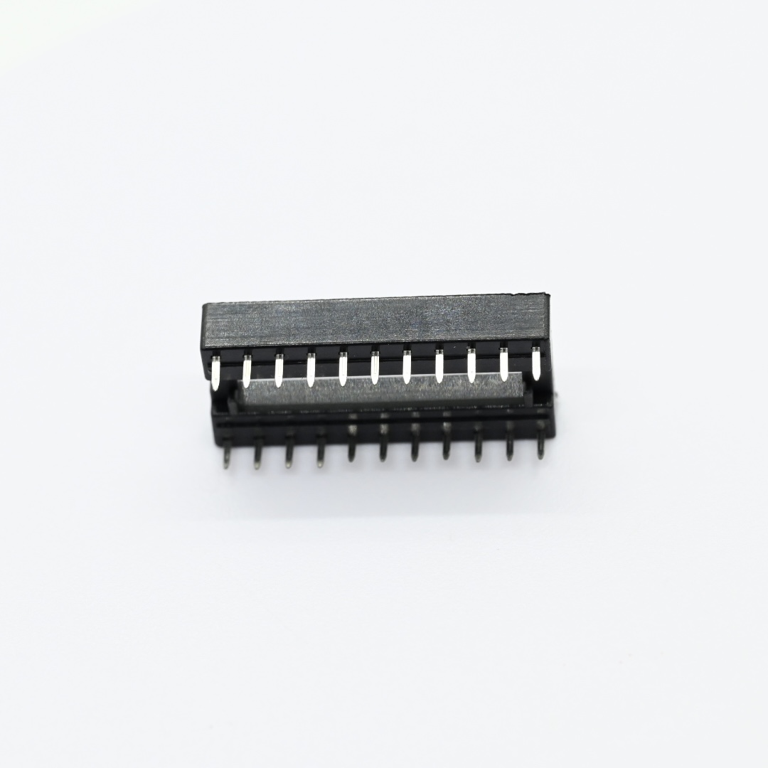 IFES01-XXX+2.54mm Dual-in-line Socket Straight DIP Type Stamped(5) IFES01-XXX+2.54mm Dual-in-line Socket Straight DIP Type Stamped(5)