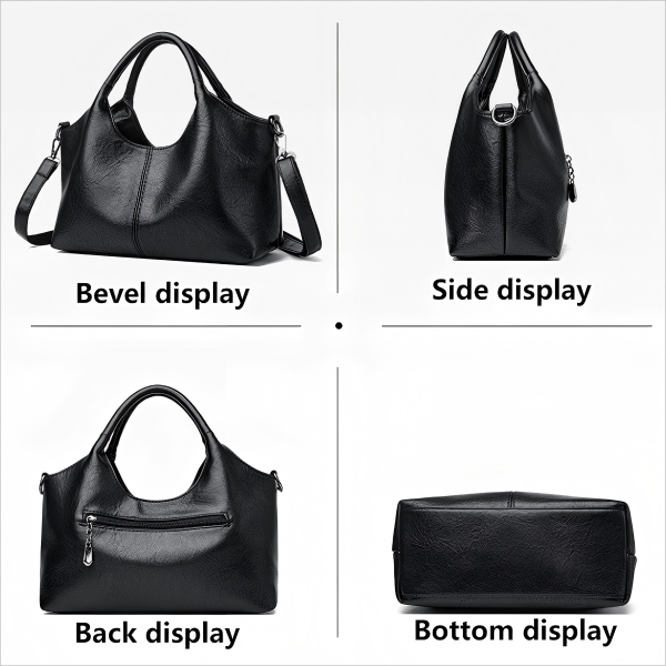 Lady's simple and versatile handbag Lady's simple and versatile handbag