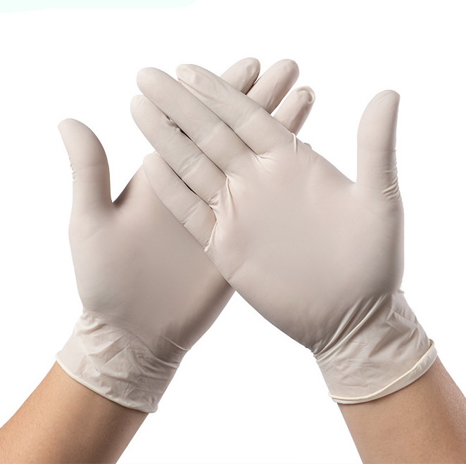 Wholesale Powder Free Wear Resistant Anti Slip Latex Gloves For Sale In Stock2
