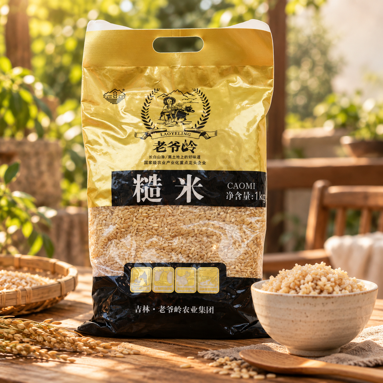 Organic mixed grain brown rice3 Organic mixed grain brown rice3