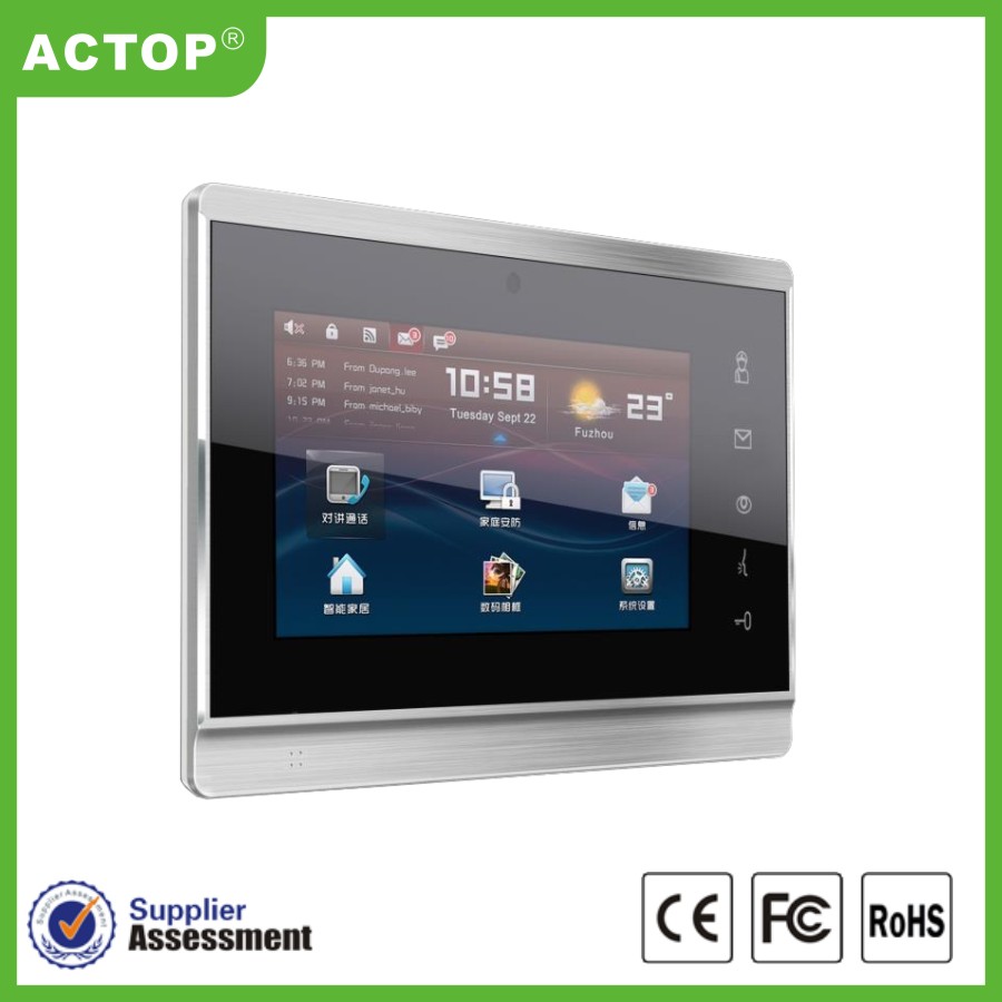 ip video door phone indoor screen