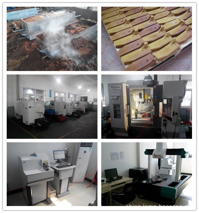 Aluminum sand casting production