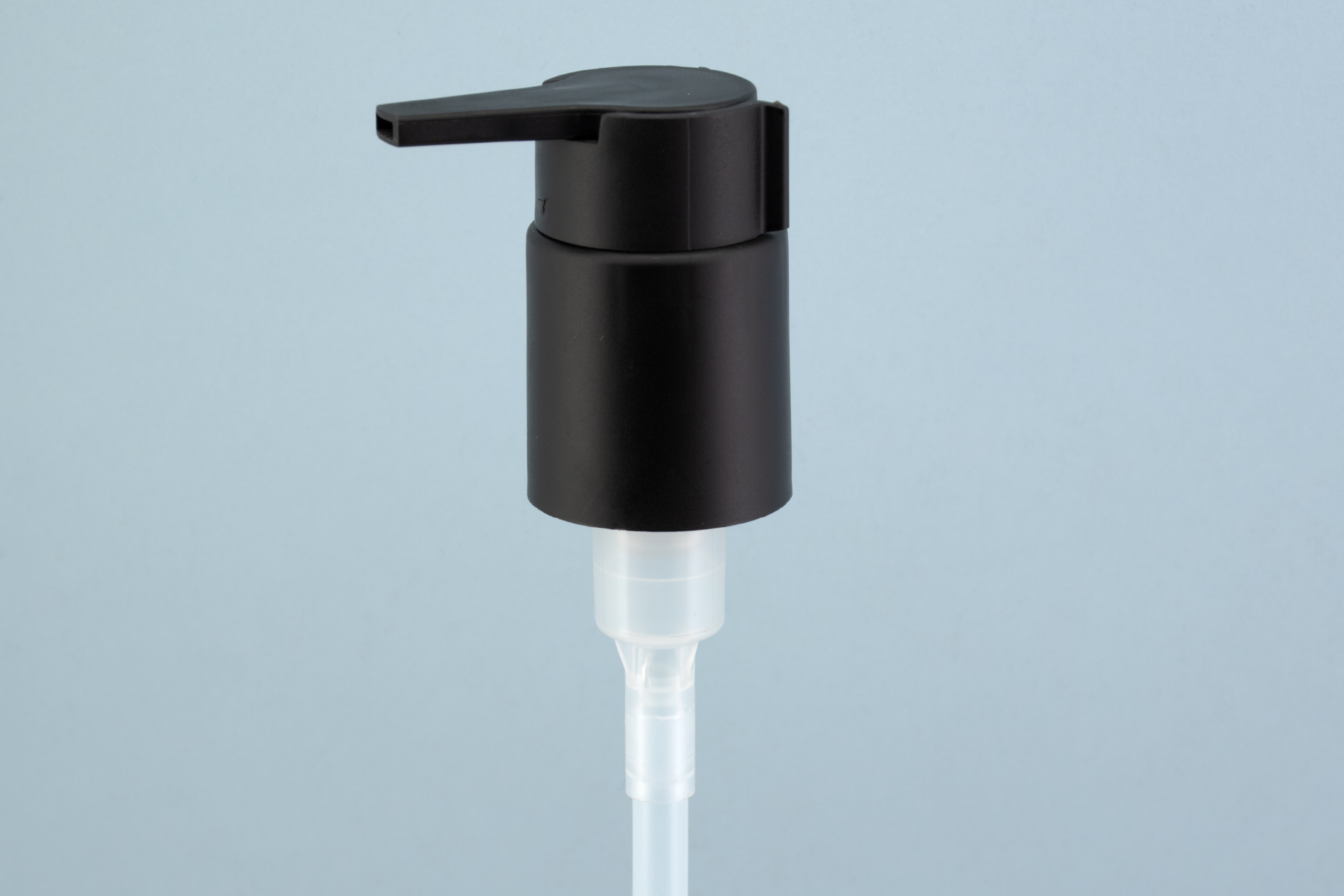 24/410 Matte Black Lotion Pump with Long Twist-Lock Nozzle & Travel Clip 24/410 Matte Black Lotion Pump with Long Twist-Lock Nozzle & Travel Clip