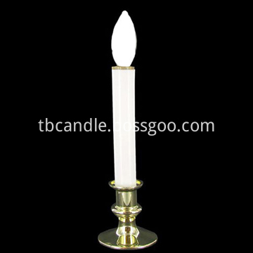 Battery operated taper candle