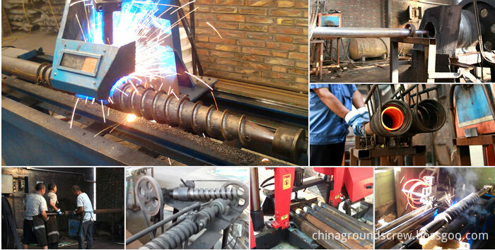 galvanized ground screw galvanized ground screw