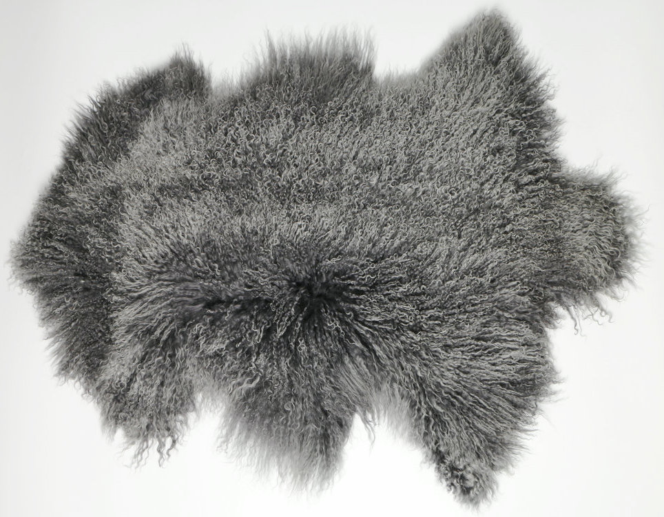 mongolian lamb fur skin