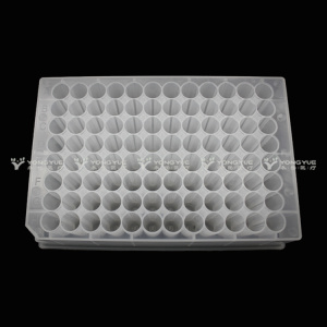 1.2ml 96 Round well plate Flat bottom Natural