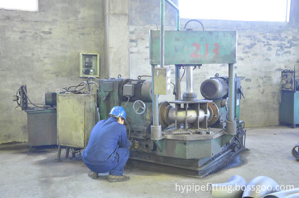 Elbow beveling Elbow beveling