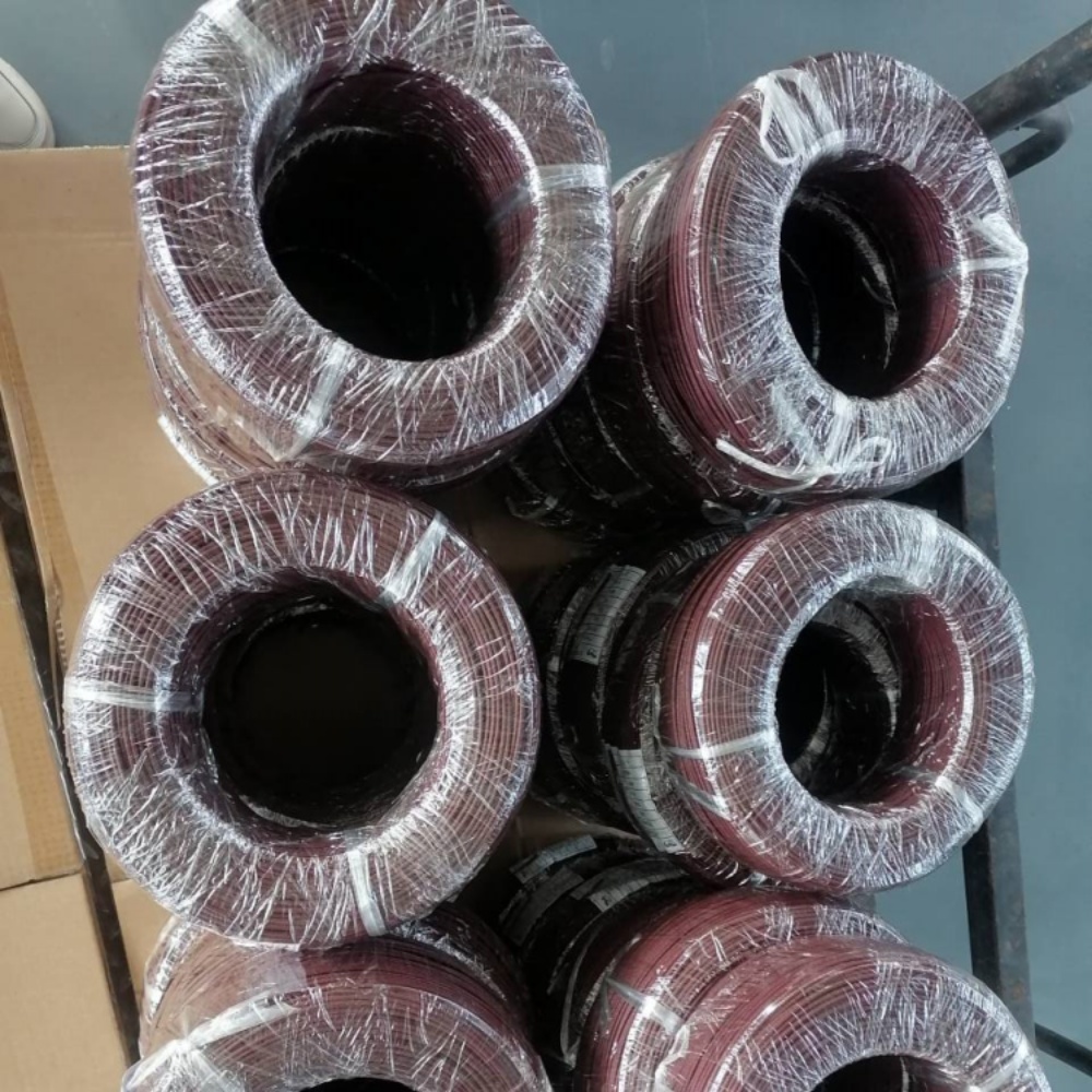 silicone rubber braid wire 0.5mm² BROWN silicone rubber braid wire 0.5mm² BROWN