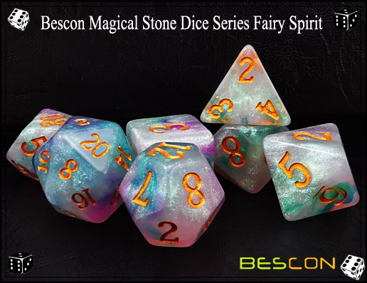Fairy Spirit Dice-3 Fairy Spirit Dice-3