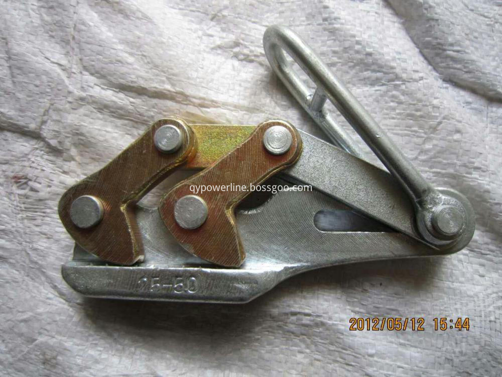 Dual cam earth wire Pulling Grip Dual cam earth wire Pulling Grip