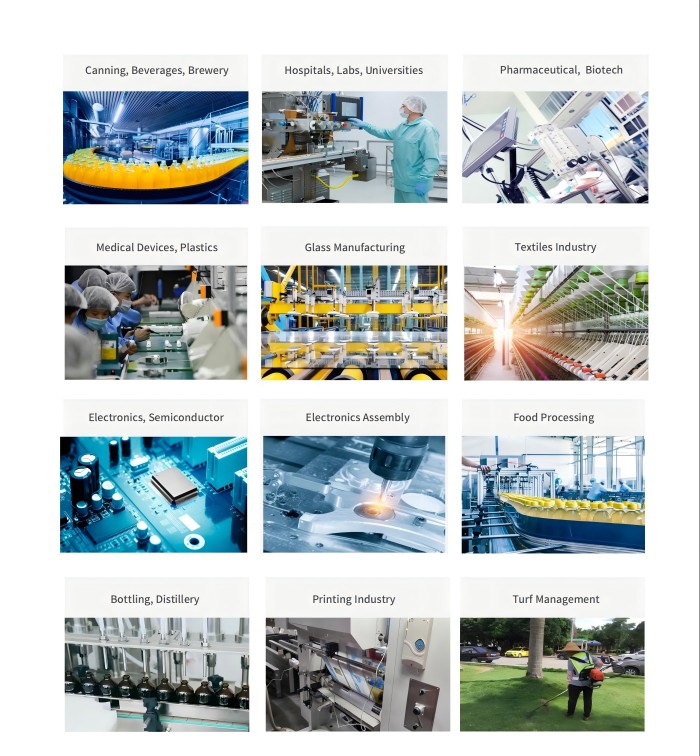 Scroll air compressor application Scroll air compressor application
