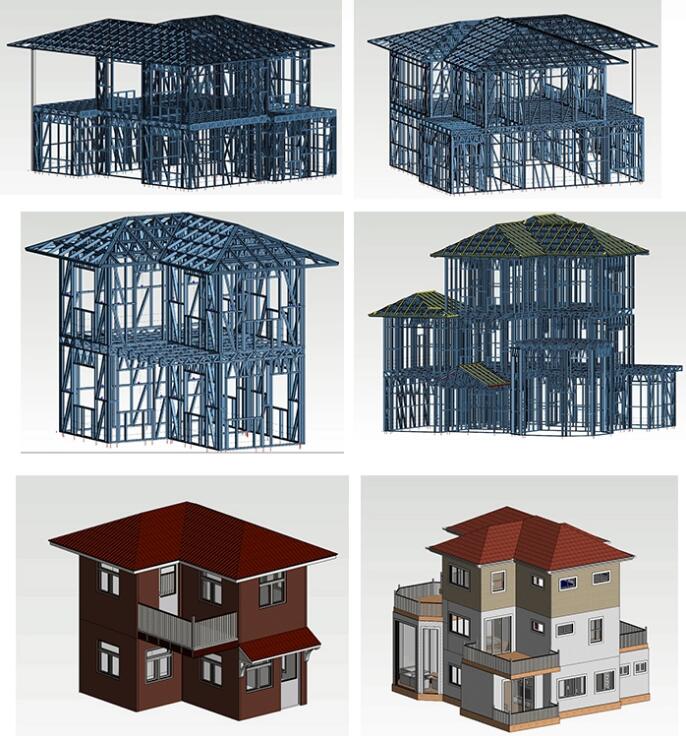 Villa prefabricada de fácil montaje Easy Assemble Prefab Villa