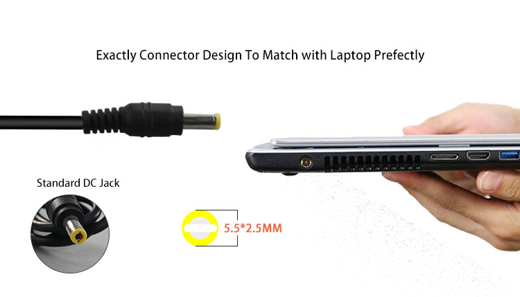dc tip 16V 4.5A notebook power adapter for Lenovo