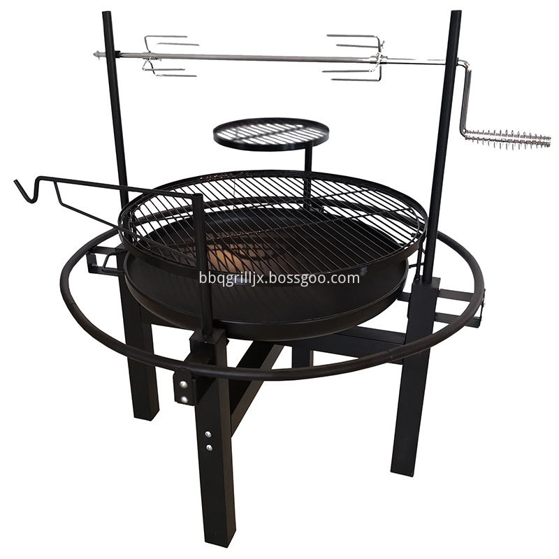 Outdoor Charcoal Bbq Grill With Rotisserie