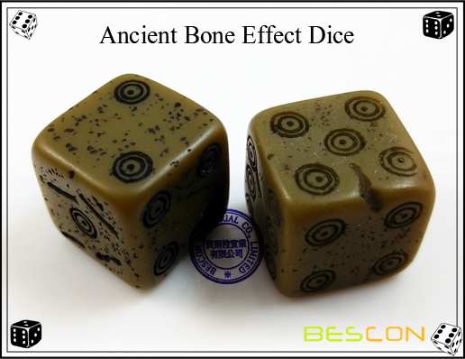 Ancient Bone Effect Dice-2 Ancient Bone Effect Dice-2