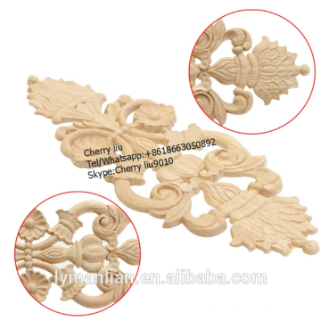 Decorative Carved Wood Onlays Appliques For Furniture Cabinet China Manufacturer
