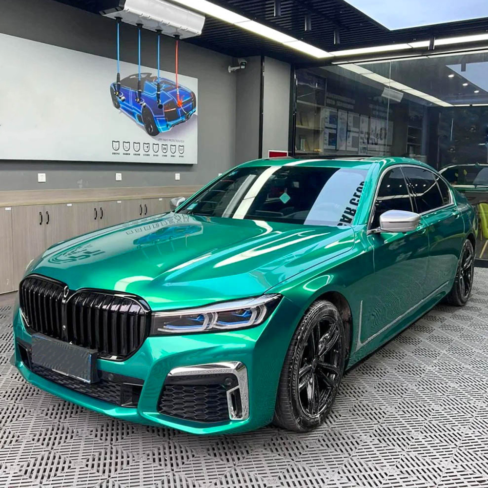 Metal Paint Emerald Auto Wrap Metal Paint Emerald Auto Wrap