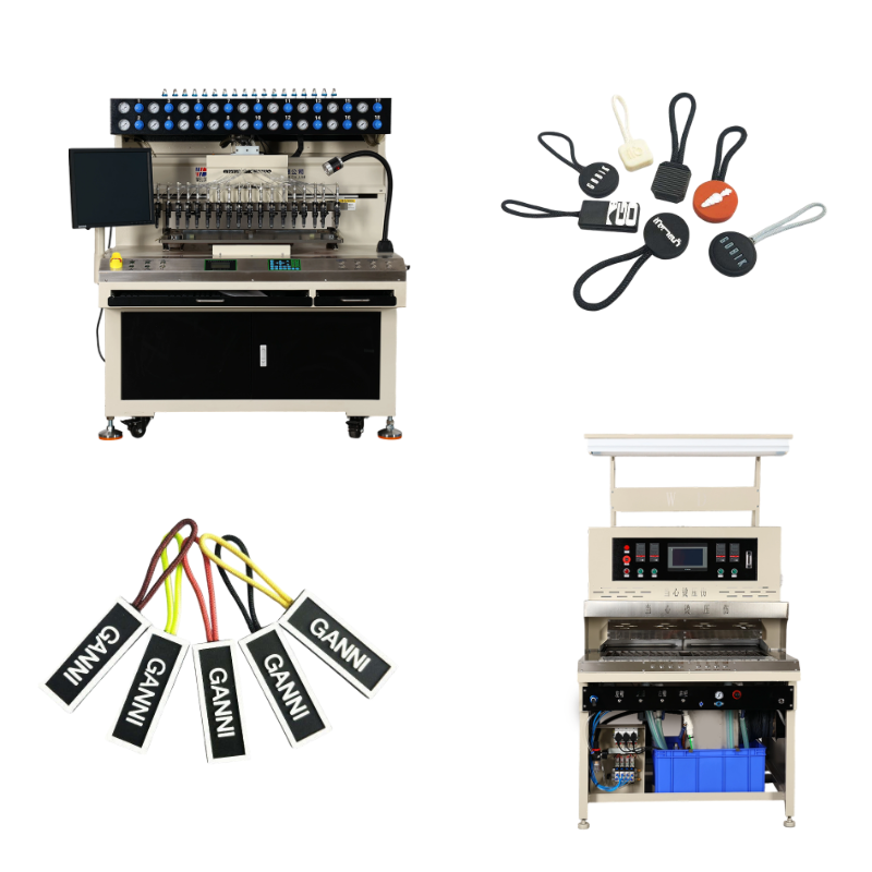 18 colors zipper puller making machine (5) 18 colors zipper puller making machine (5)