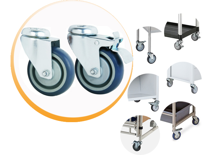 Application of medical casters