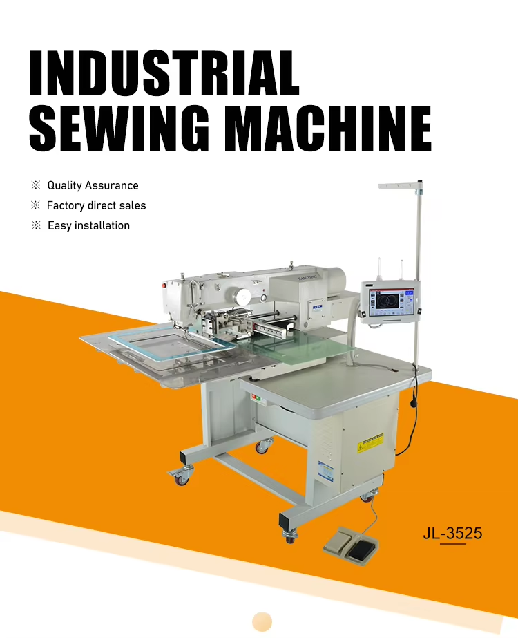 3525 Automatic Lock Stitch Computer Pattern Industrial Sewing Ma (1) 3525 Automatic Lock Stitch Computer Pattern Industrial Sewing Ma (1)