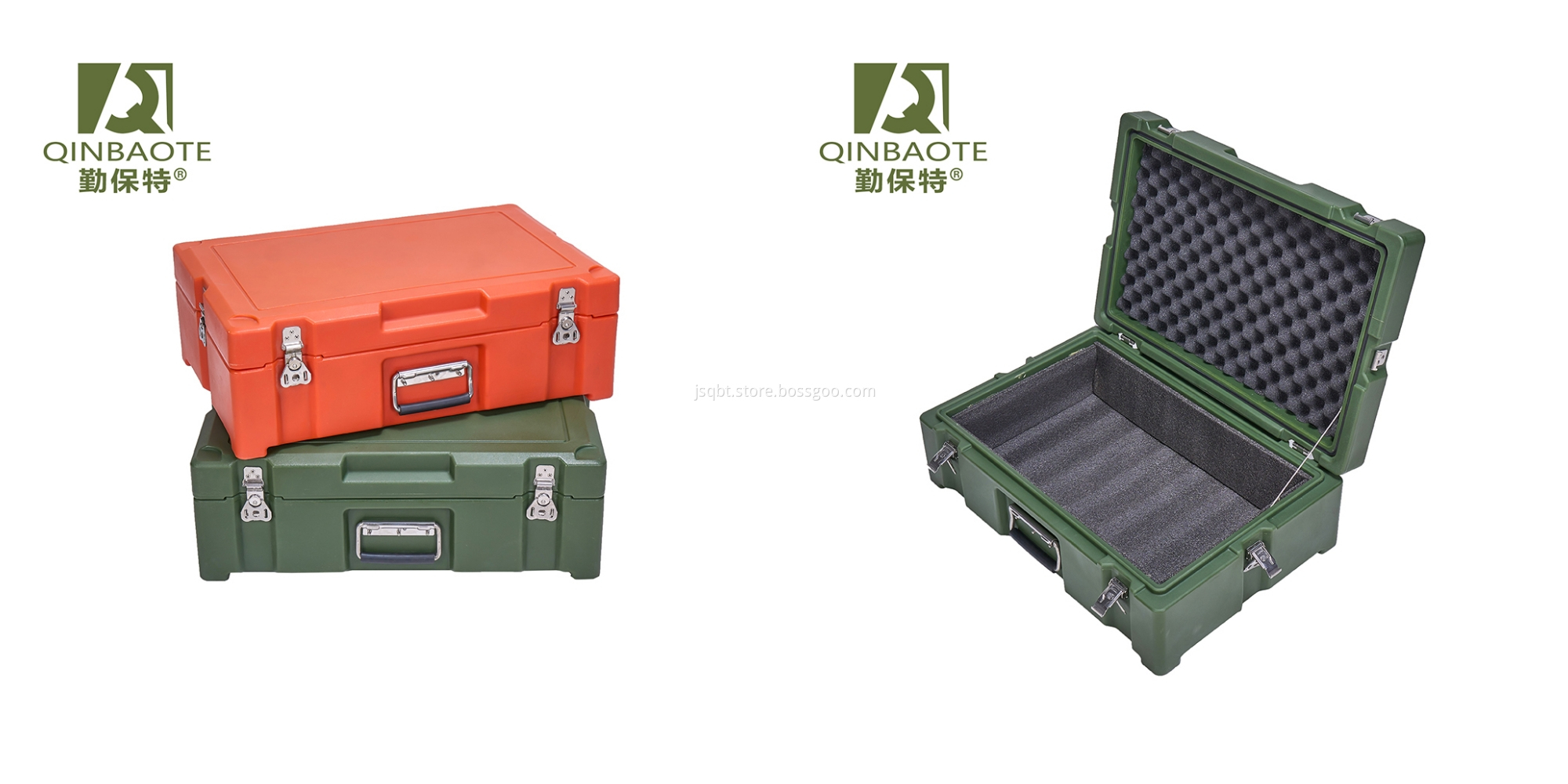 Handheld rotomolding tool box Handheld rotomolding tool box