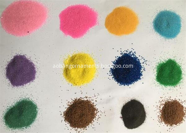 Dyeing color reptile sand