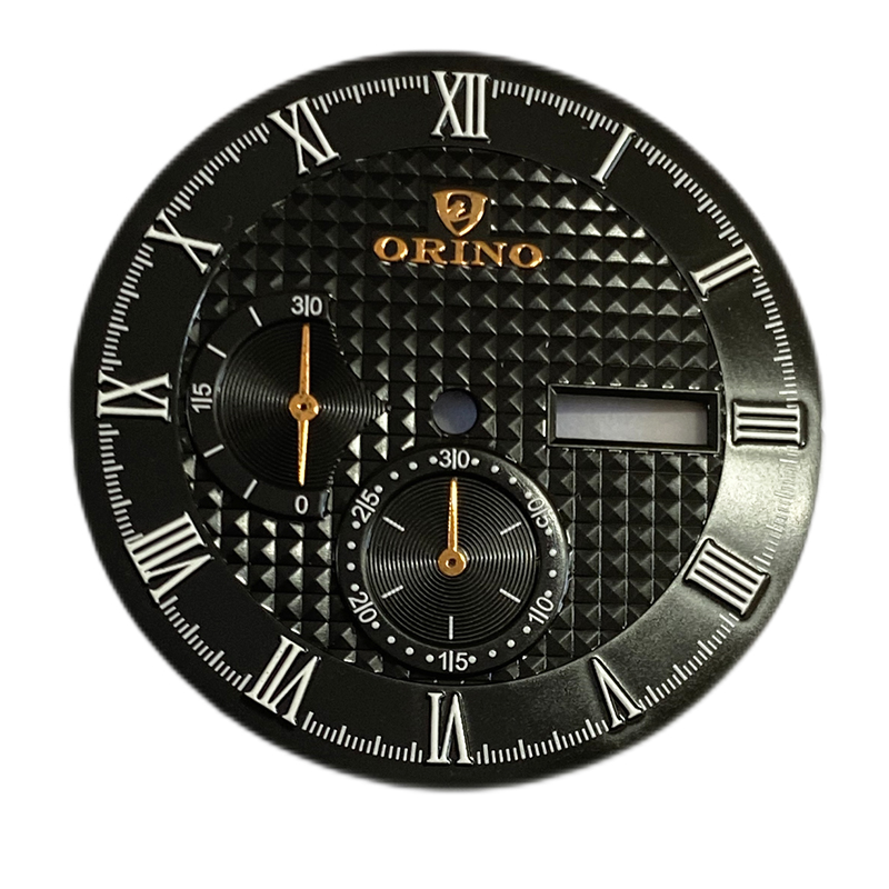Fake eyes waffle guilloche watch dial Fake eyes waffle guilloche watch dial