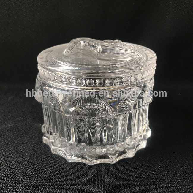 Caixa de jóia de vidro da caixa de jóia do Br 1823crystal Customed Customed Jewelry Box