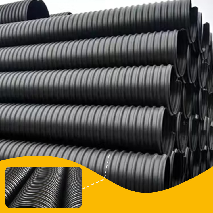 Hdpe Steel Strip Corrugated Pipe Hdpe Steel Strip Corrugated Pipe