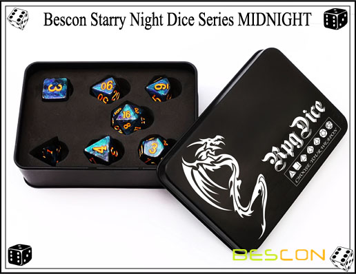 Sternennachtwürfel-6 Starry Night Dice-6