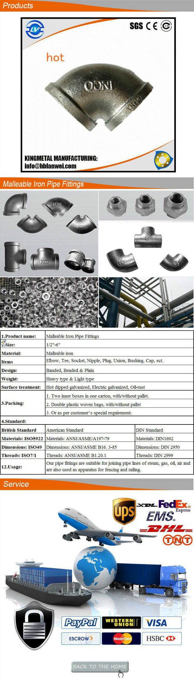 malleable iron pipe fitting malleable iron pipe fitting