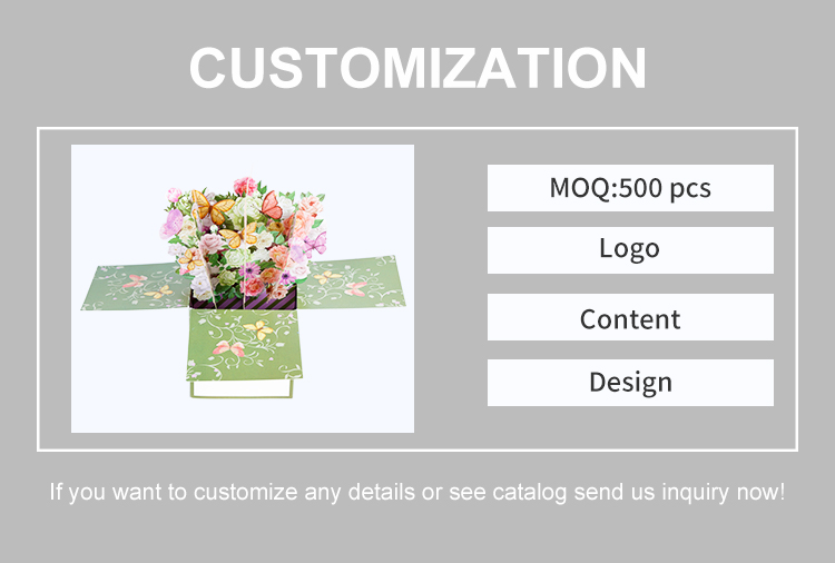 3D Flower Bouquet Card 3D Flower Bouquet Card