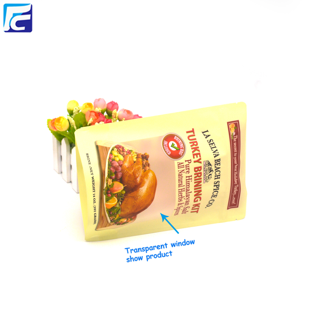 Khối Bao bì thực phẩm Bao bì Block Bottom Food Packaging Bag