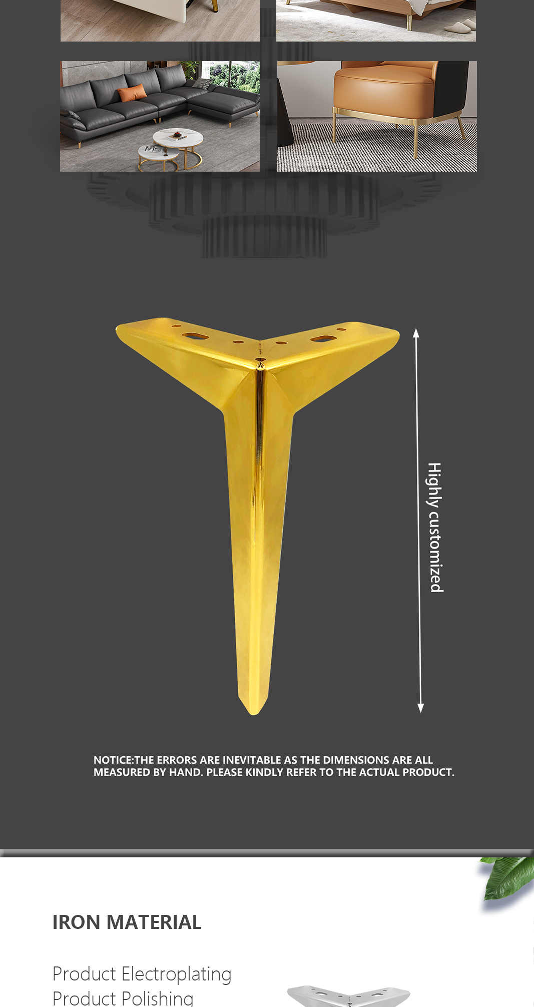 metal sofa leg metal sofa leg