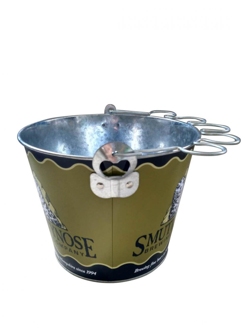 Ice bucket with glass holder Ice bucket with glass holder