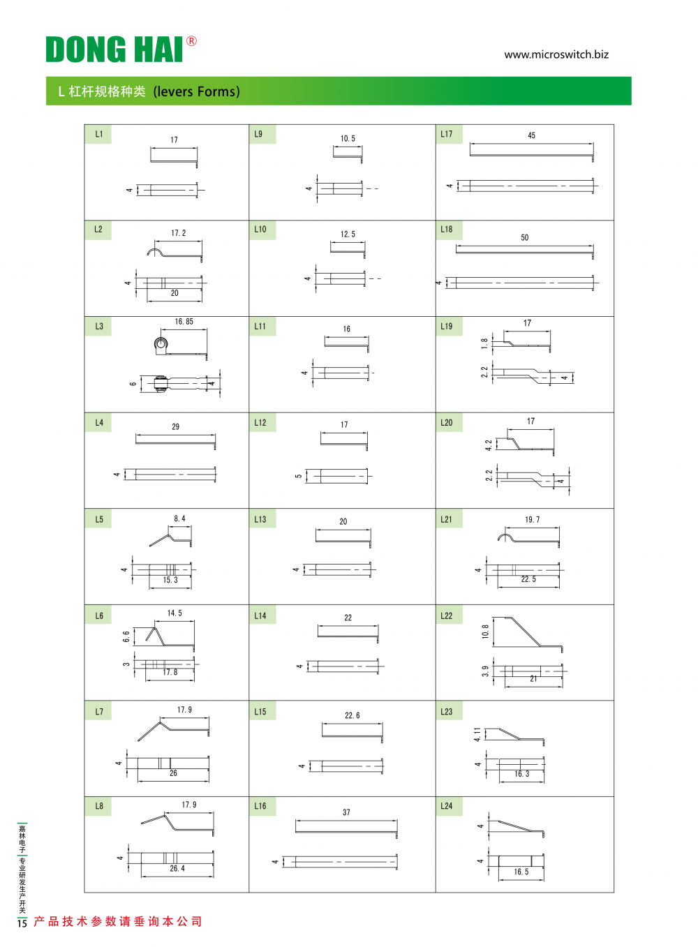 Микропереключатель Micro Switch