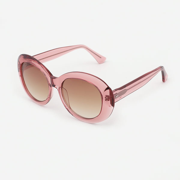 Cambered Round Acetate Unisex Sunglasses 21A8090 Cambered Round Acetate Unisex Sunglasses 21A8090