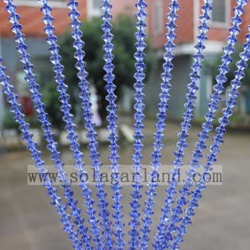 China Leichte Blaue Dekorative Fenster Turen Crystal Perlen