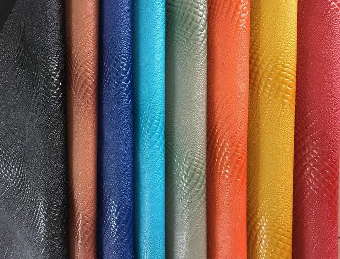 높은 광택 표면 뱀 패턴 PVC 가죽 High glossy surface snake pattern PVC leather