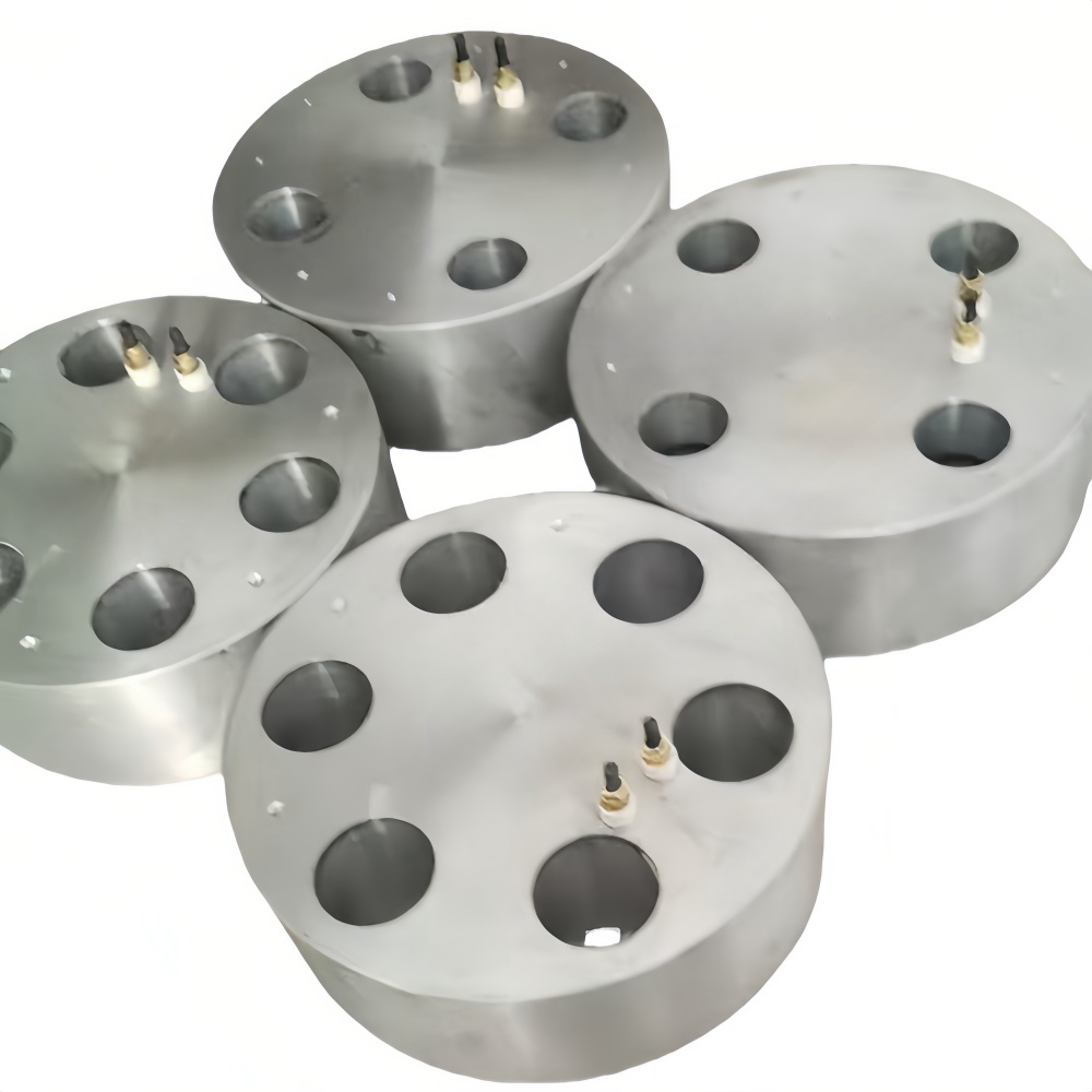 Cast aluminum disc heat conduction module Cast aluminum disc heat conduction module