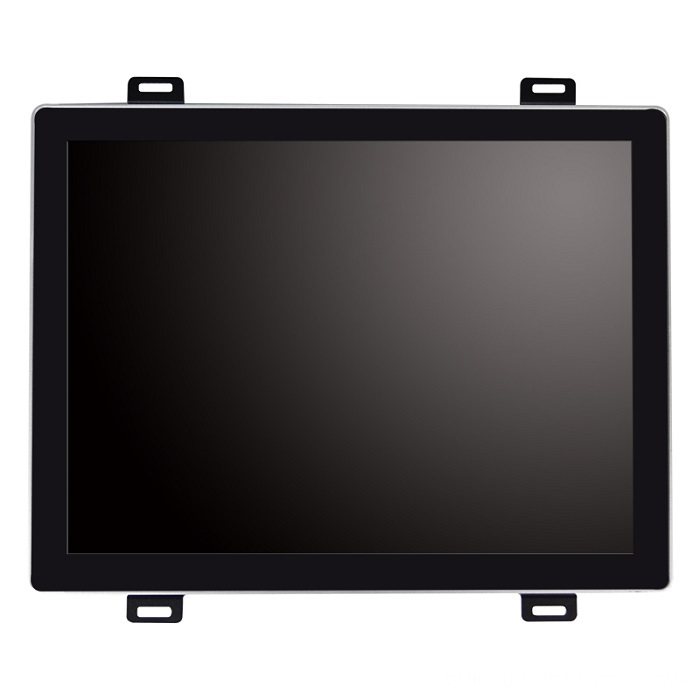 Square screen Open frame PCAP touch monitor front