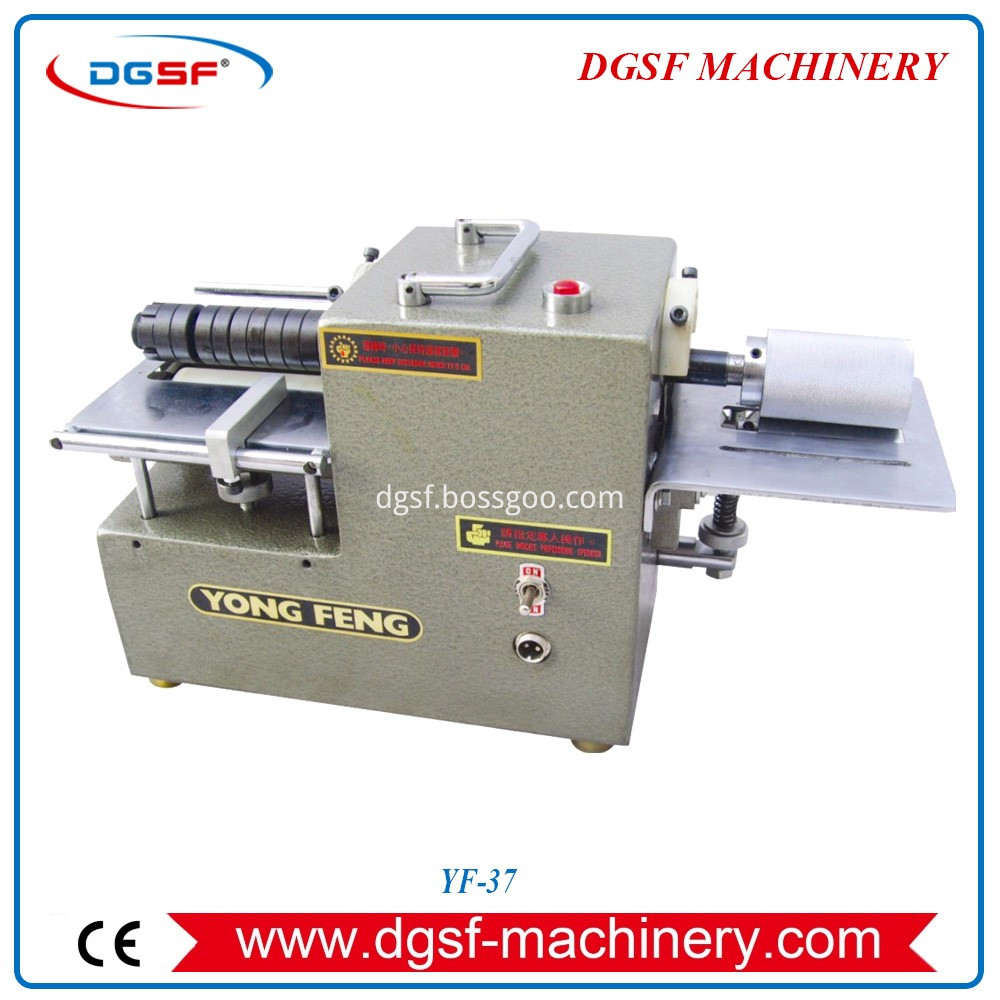 Mini Leather Slitting and Strap Folding Machine Mini Leather Slitting and Strap Folding Machine