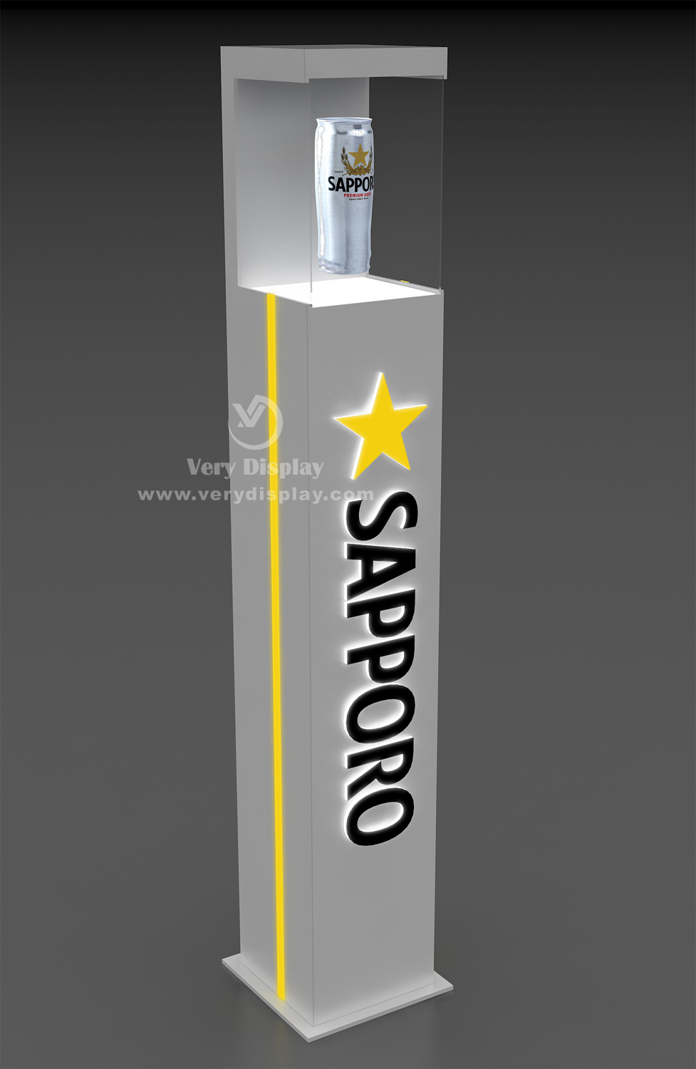 Sapporo Bar Light Display Stand