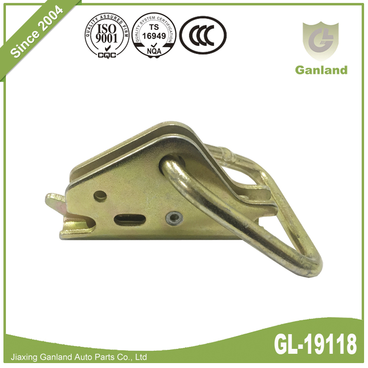 Steel E Track Triangle Ring Steel E Track Triangle Ring