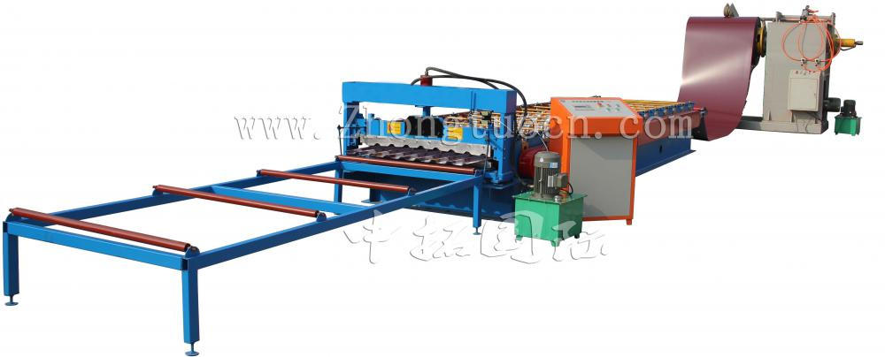 roof panel roll forming machine (38)