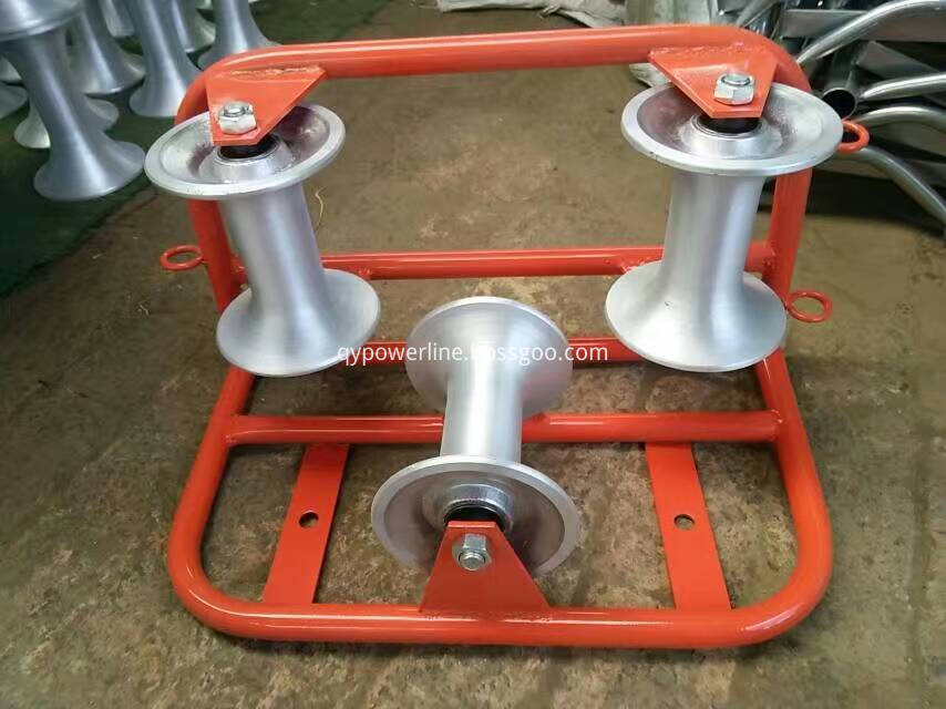 Cable turning roller pulley Cable turning roller pulley