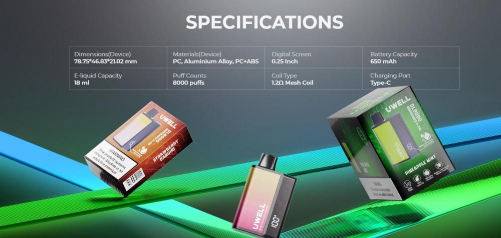Uwell Dl8000 Ecig Vape Pod Uwell Dl8000 Ecig Vape Pod